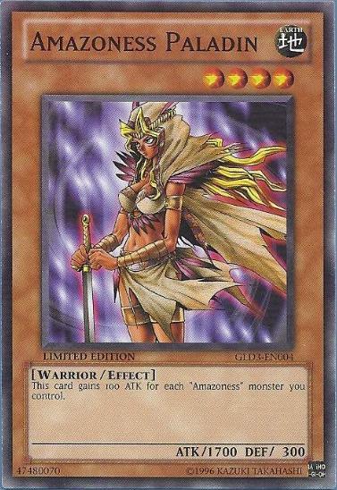 Amazoness Paladin [GLD3-EN004] Common - Doe's Cards