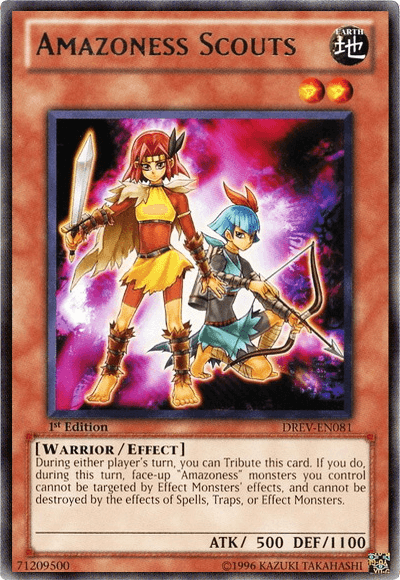 Amazoness Scouts [DREV-EN081] Rare - Doe's Cards