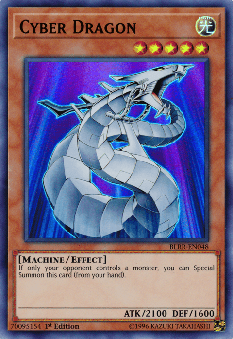 Cyber Dragon [BLRR-EN048] Ultra Rare - Doe's Cards