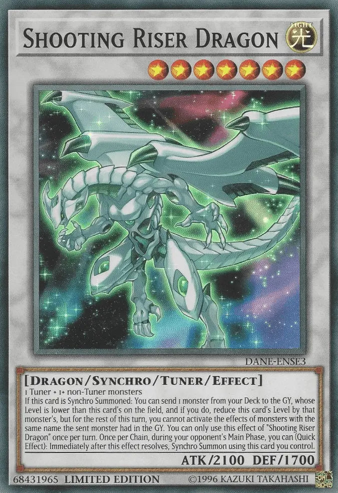 Shooting Riser Dragon [DANE-ENSE3] Super Rare - Doe's Cards