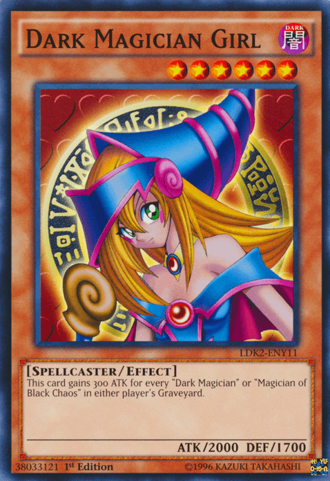 Dark Magician Girl [LDK2-ENY11] Common - Doe's Cards