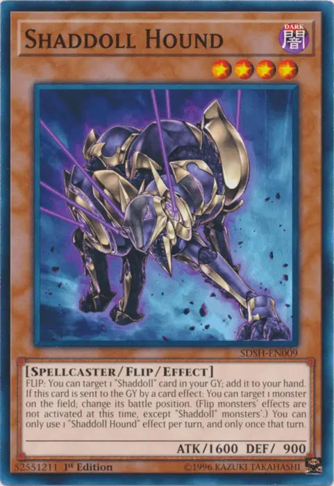 Shaddoll Hound [SDSH-EN009] Common - Doe's Cards