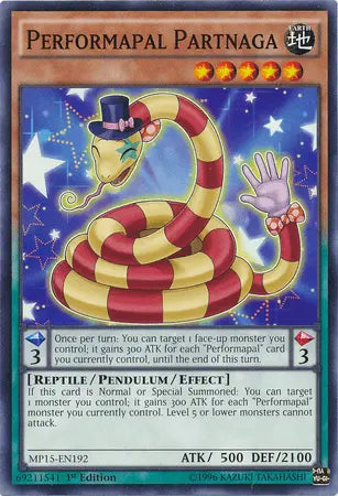 Performapal Partnaga [MP15-EN192] Common - Doe's Cards