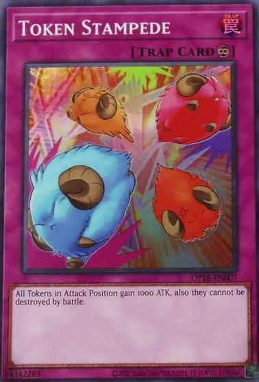 Token Stampede [OP16-EN007] Super Rare - Doe's Cards