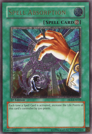 Spell Absorption [FET-EN039] Ultimate Rare - Doe's Cards