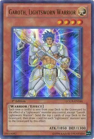 Garoth, Lightsworn Warrior [LCGX-EN246] Ultra Rare - Doe's Cards
