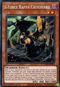 S-Force Rappa Chiyomaru [BLVO-EN011] Secret Rare - Doe's Cards