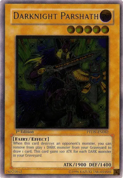 Darknight Parshath [PTDN-EN082] Ultimate Rare - Doe's Cards