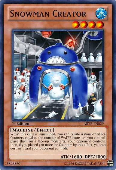 Snowman Creator [ABYR-EN029] Common - Doe's Cards