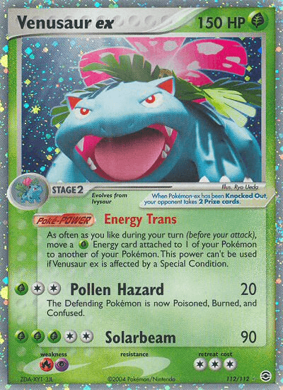 Venusaur ex (112/112) [EX: FireRed & LeafGreen] - Doe's Cards