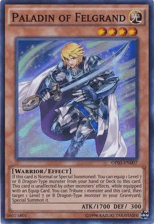 Paladin of Felgrand [OP03-EN007] Super Rare - Doe's Cards