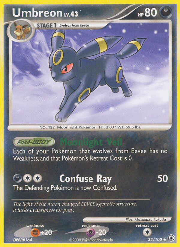 Umbreon (32/100) [Diamond & Pearl: Majestic Dawn] - Doe's Cards