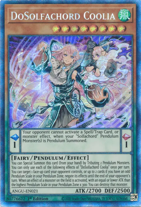 DoSolfachord Coolia (Collector's Rare) [ANGU-EN021] Collector's Rare - Doe's Cards