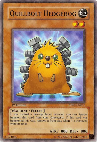 Quillbolt Hedgehog [5DS2-EN013] Common - Doe's Cards