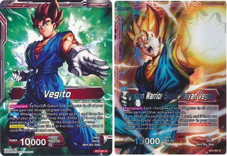 Vegito // Fusion Warrior Super Saiyan Vegito (BT2-001) [Union Force] - Doe's Cards