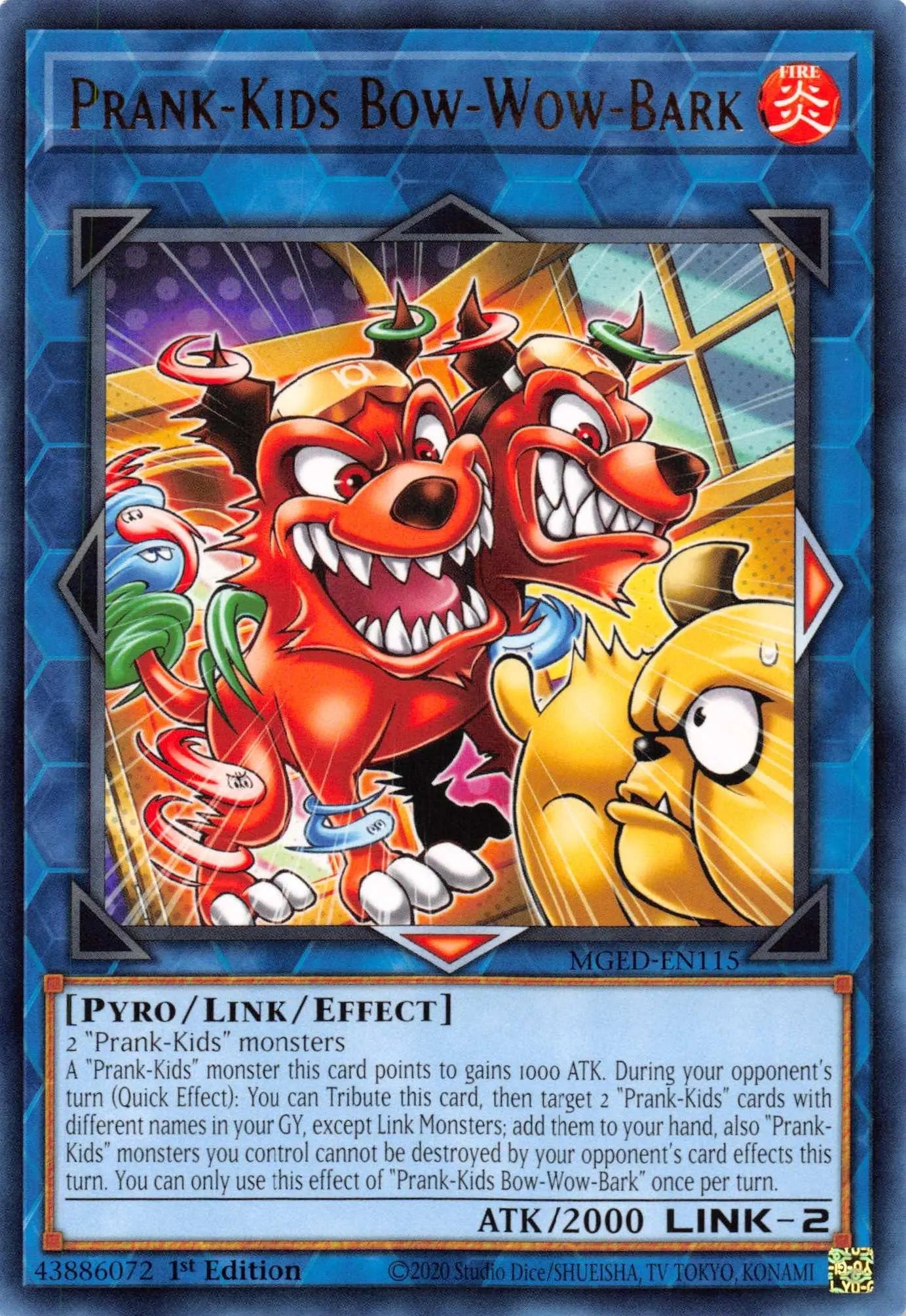 Prank-Kids Bow-Wow-Bark [MGED-EN115] Rare - Doe's Cards