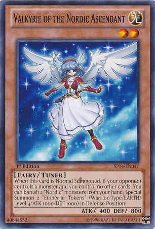 Valkyrie of the Nordic Ascendant [SP14-EN047] Common - Doe's Cards