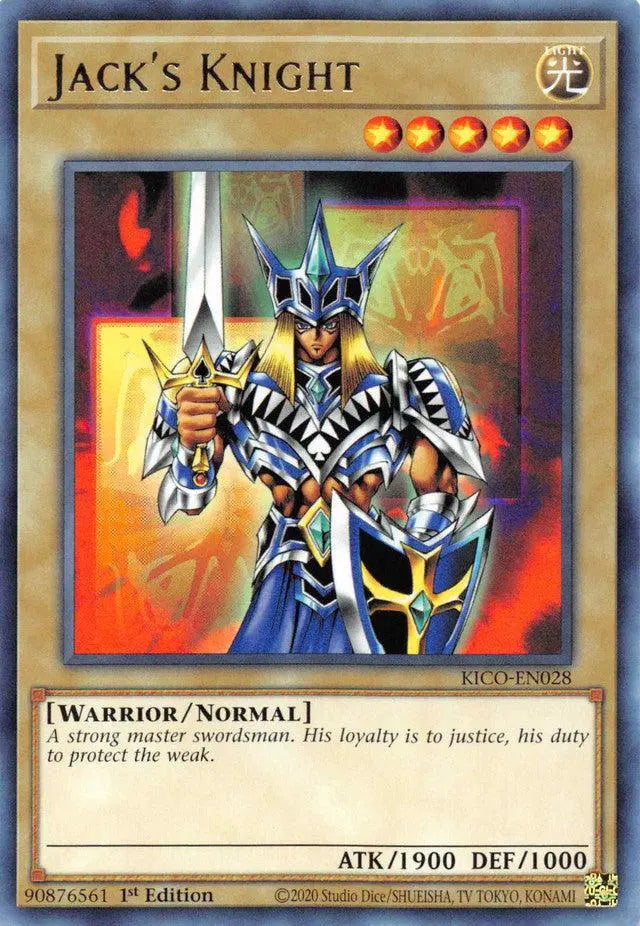 Jack's Knight [KICO-EN028] Rare - Doe's Cards