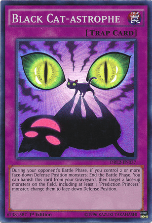 Black Cat-astrophe [DRL2-EN037] Super Rare - Doe's Cards