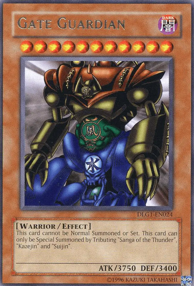 Gate Guardian [DLG1-EN024] Rare - Doe's Cards