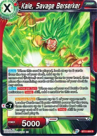 Kale, Savage Berserker (BT11-004) [Vermilion Bloodline] - Doe's Cards