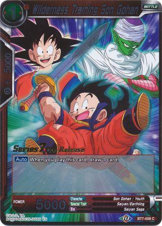 Wilderness Training Son Gohan (BT7-008_PR) [Assault of the Saiyans Prerelease Promos] - Doe's Cards