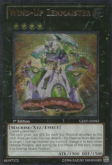 Wind-Up Zenmaister [GENF-EN042] Ultimate Rare - Doe's Cards