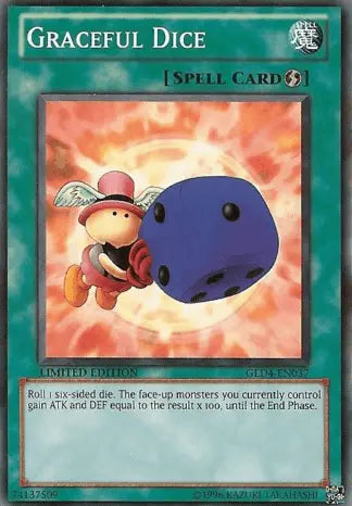 Graceful Dice [GLD4-EN037] Common - Doe's Cards