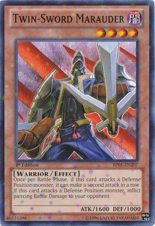 Twin-Sword Marauder [BP01-EN207] Starfoil Rare - Doe's Cards