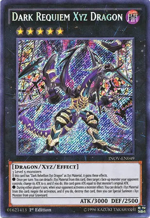 Dark Requiem Xyz Dragon [INOV-EN049] Secret Rare - Doe's Cards