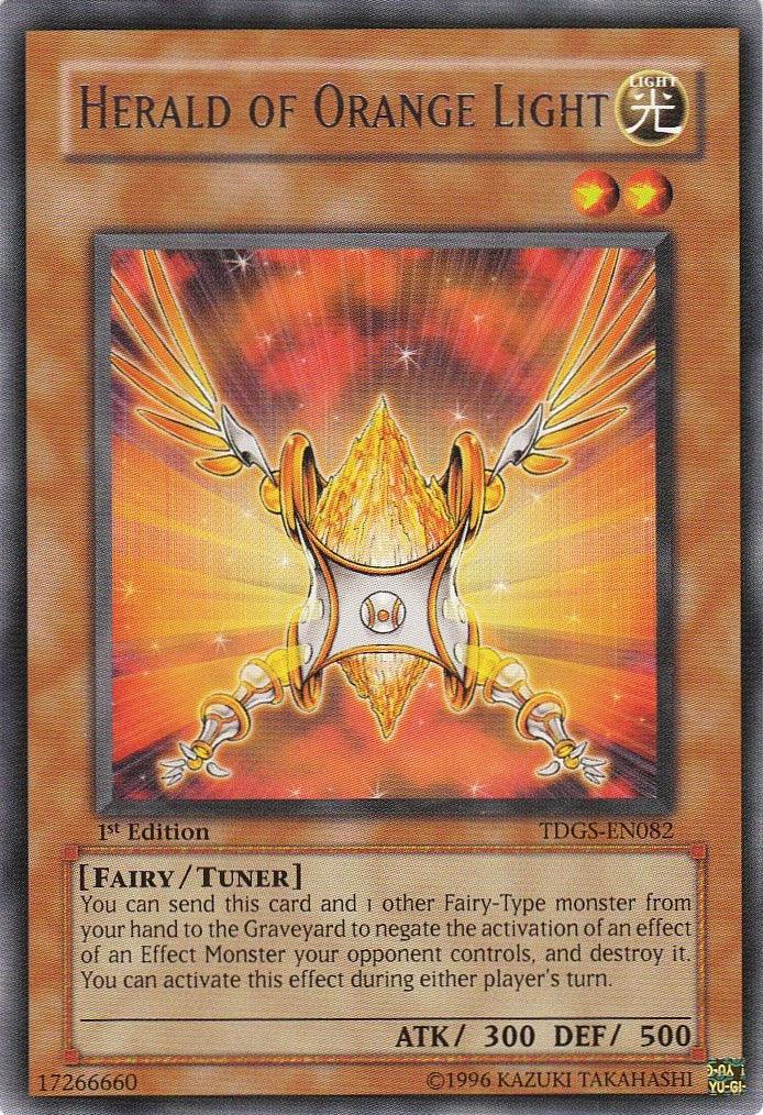 Herald of Orange Light [TDGS-EN082] Rare - Doe's Cards