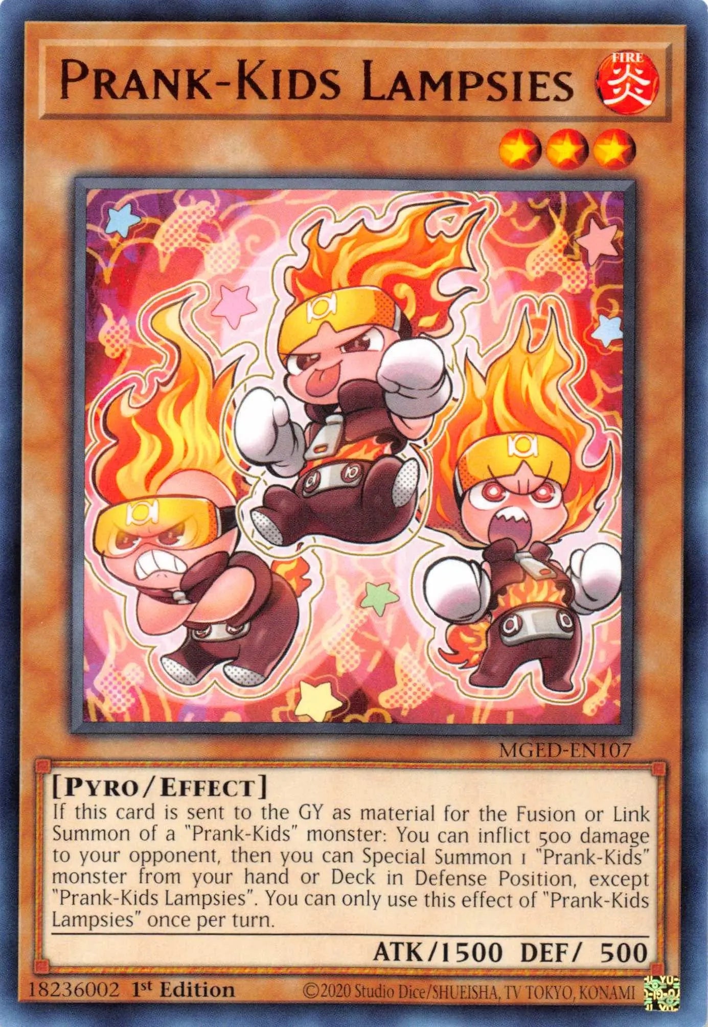 Prank-Kids Lampsies [MGED-EN107] Rare - Doe's Cards