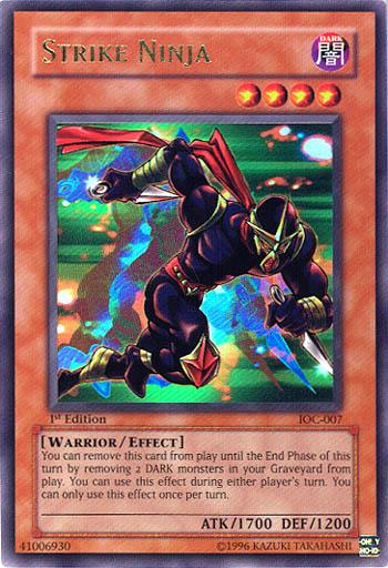 Strike Ninja [IOC-007] Ultra Rare - Doe's Cards