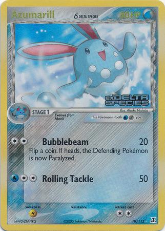 Azumarill (19/113) (Delta Species) (Stamped) [EX: Delta Species] - Doe's Cards