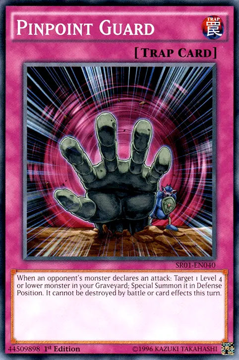 Pinpoint Guard [SR01-EN040] Common - Doe's Cards