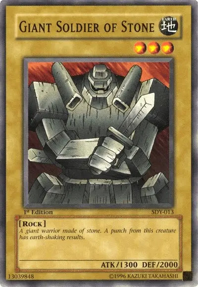 Giant Soldier of Stone [SDY-013] Common - Doe's Cards