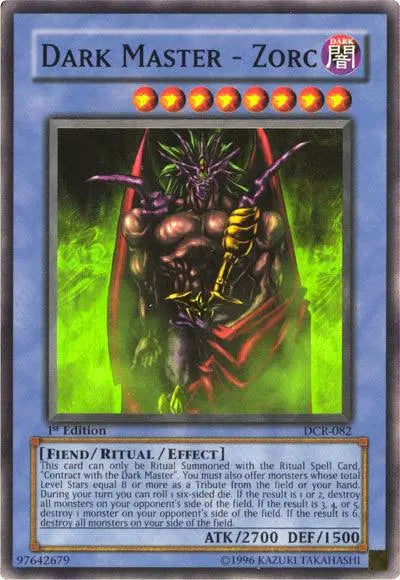 Dark Master - Zorc [DCR-082] Super Rare - Doe's Cards