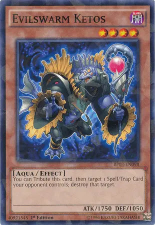 Evilswarm Ketos [BP03-EN098] Shatterfoil Rare - Doe's Cards