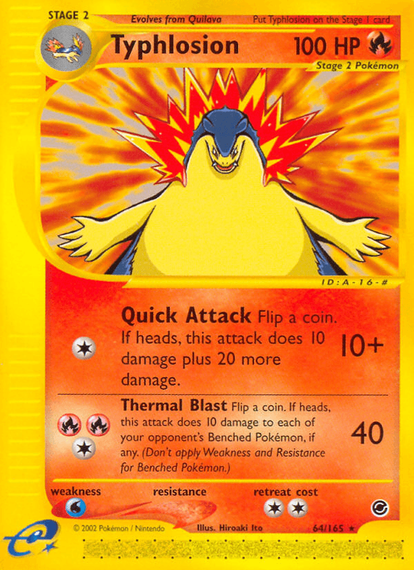 Typhlosion (64/165) [Expedition: Base Set] - Doe's Cards