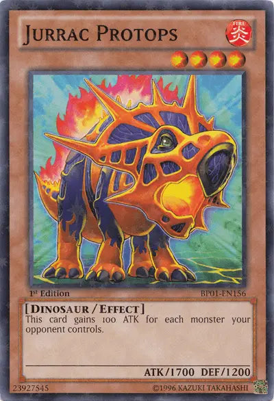 Jurrac Protops [BP01-EN156] Starfoil Rare - Doe's Cards