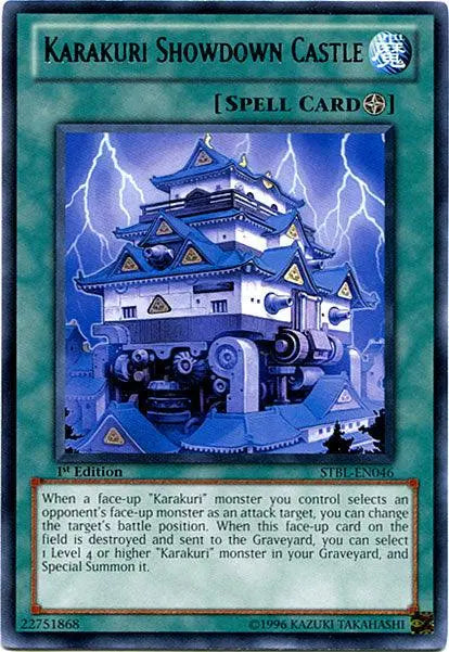 Karakuri Showdown Castle [STBL-EN046] Rare - Doe's Cards