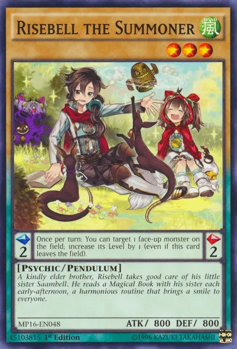 Risebell the Summoner [MP16-EN048] Common - Doe's Cards