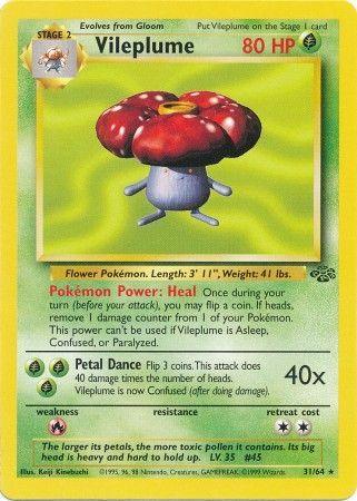 Vileplume (31/64) [Jungle Unlimited] - Doe's Cards