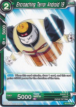 Encroaching Terror Android 19 (BT2-092) [Union Force] - Doe's Cards