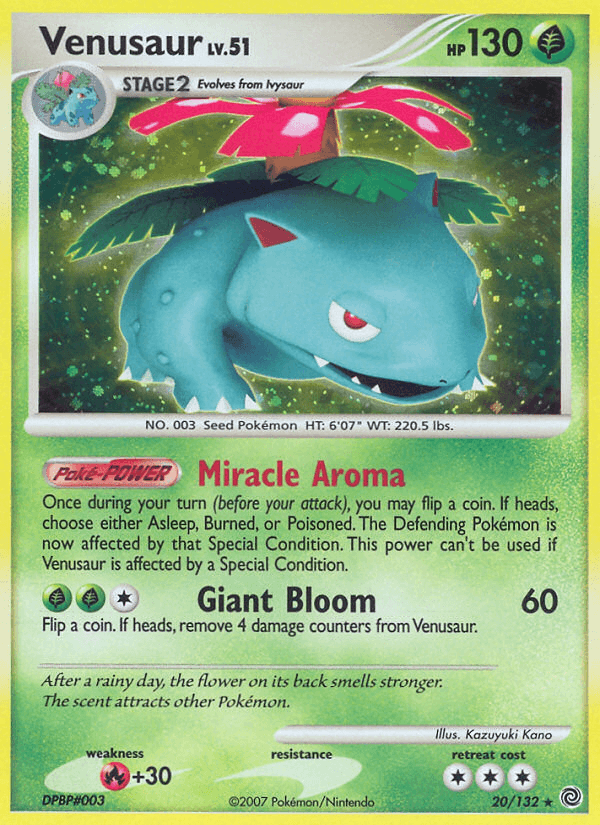 Venusaur (20/132) [Diamond & Pearl: Secret Wonders] - Doe's Cards