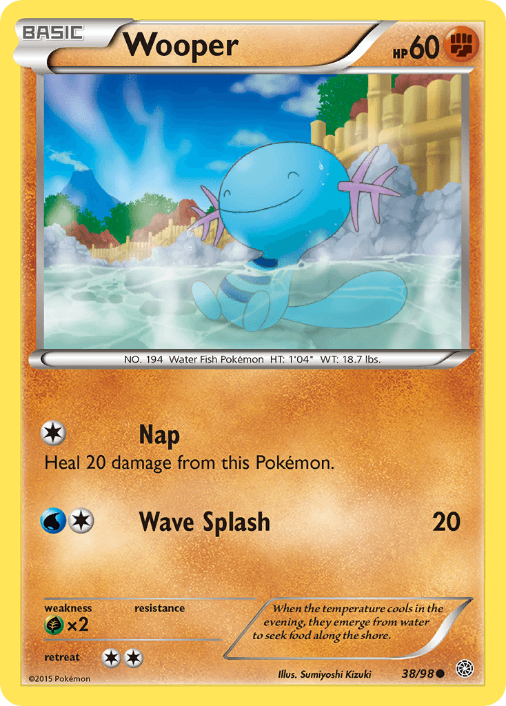 Wooper (38/98) [XY: Ancient Origins] - Doe's Cards