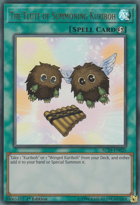 The Flute of Summoning Kuriboh [AC19-EN020] Ultra Rare - Doe's Cards