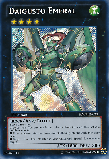 Daigusto Emeral [HA07-EN020] Secret Rare - Doe's Cards