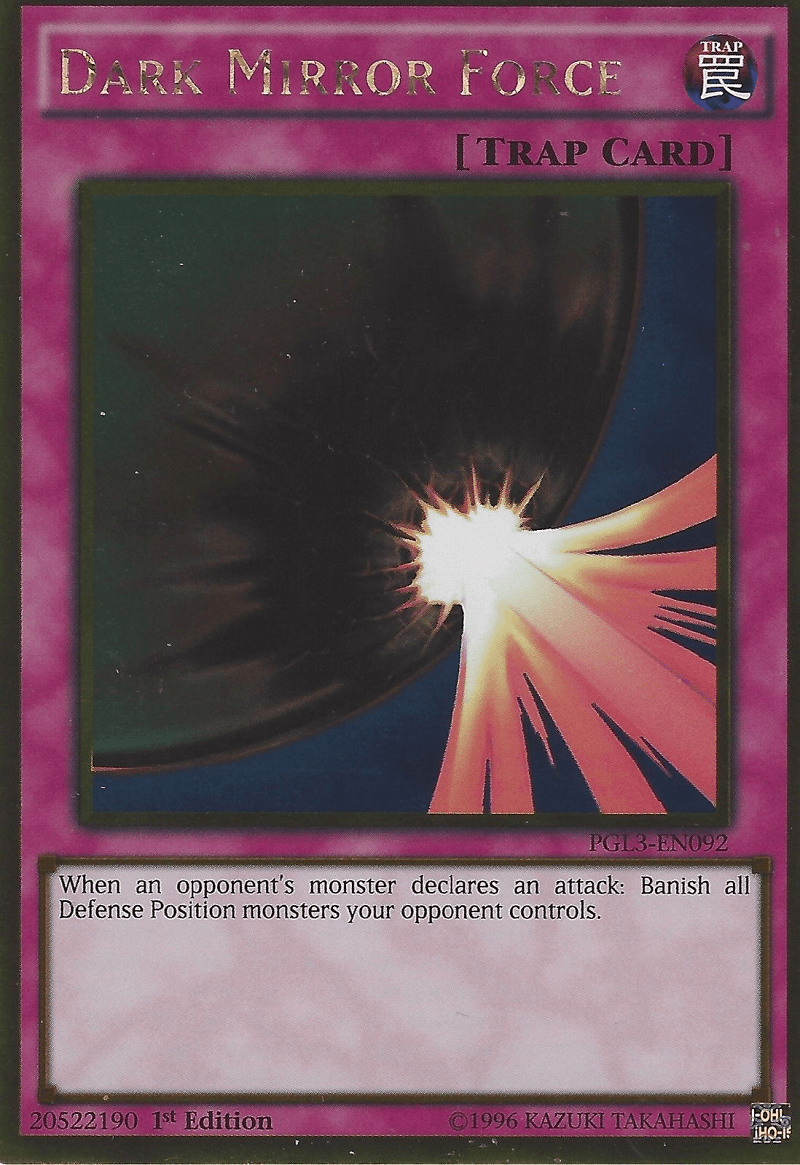 Dark Mirror Force [PGL3-EN092] Gold Rare - Doe's Cards
