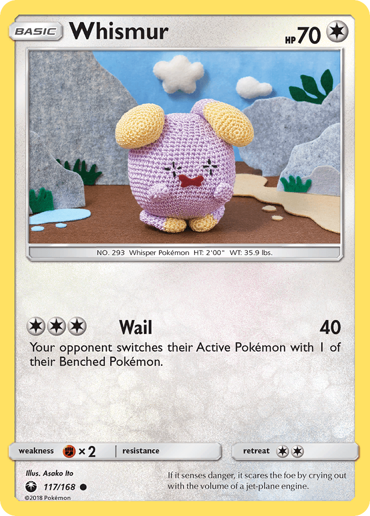 Whismur (117/168) [Sun & Moon: Celestial Storm] - Doe's Cards